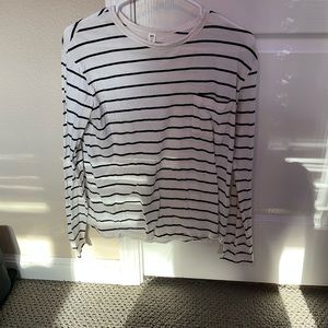 Striped long sleeve BP blouse xs